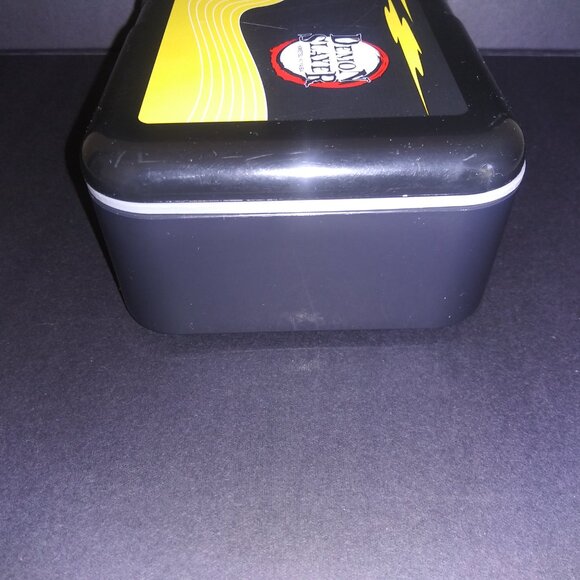 Demon Slayer Bento Box Black Rectangle Food Storage Container Anime - Picture 4 of 11